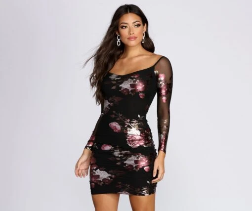 Windsor. Feelin' Fresh Floral Mini Dress -Specialtycookwareus 05101 0292 1