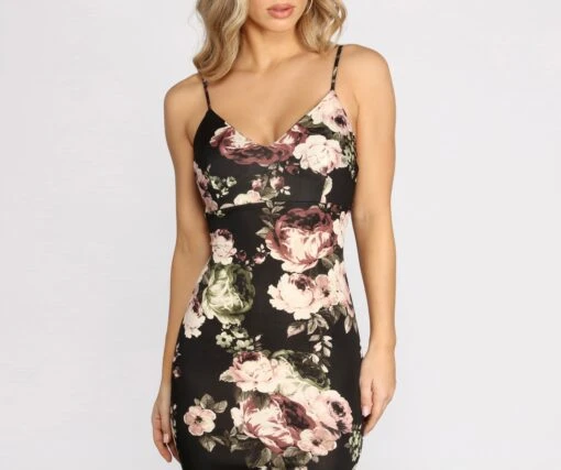 Windsor. Bring That Floral Flair Midi Dress -Specialtycookwareus 05101 0308 3