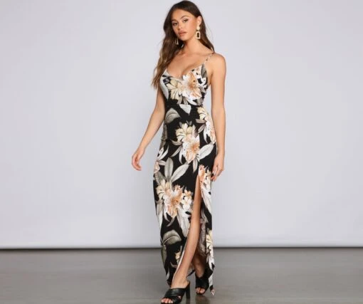 Windsor. Island Glam Tropical Maxi Dress -Specialtycookwareus 05101 0318 4