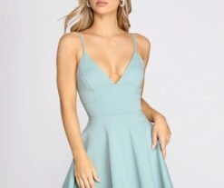 Windsor. My Wavelength Skater Mini Dress -Specialtycookwareus 05101 0480 4