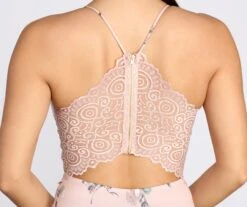 Windsor. Floral Scuba Lace Back Mini Dress -Specialtycookwareus 05101 0494 3