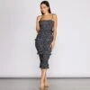 Windsor. Sweet & Smocked Ditsy Ruffle Midi Dress -Specialtycookwareus 05101 0501 1 1