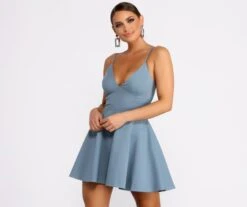 Windsor. My Wavelength Skater Mini Dress -Specialtycookwareus 05101 0502 1