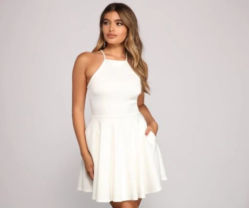 Windsor. Summer Ready Sleeveless Skater Dress -Specialtycookwareus 05101 0553 1 4c76de28 71f4 47d8 ad20 70219205995c