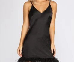 Windsor. Ruffle Some Feathers Mini Dress -Specialtycookwareus 05101 0554 3