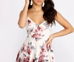 Windsor. Floral Dreams Skater Lace Dress 4 Windsor. Floral Dreams Skater Lace Dress -Specialtycookwareus 05101 0659 3