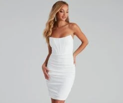 Windsor. Stunner Status Strapless Mini Dress 10 Windsor. Stunner Status Strapless Mini Dress -Specialtycookwareus 05101 0970 1