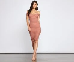 Windsor. Sweet And Sultry Vibes Mesh Midi Dress -Specialtycookwareus 05101 1104 3 3562d28d 2e40 4492 ad1b 2d010f470328