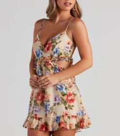 Windsor. Sunday's Best Floral Cutout Dress -Specialtycookwareus 05101 1384 4
