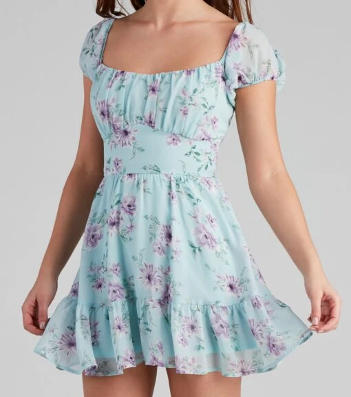 Windsor. Flower Power Skater Dress -Specialtycookwareus 05101 1406 3 abada100 b5e3 4a08 9c64 bbeade66546c