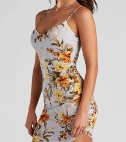 Windsor. Floral Finds V-Neck Midi Dress -Specialtycookwareus 05101 1517 4