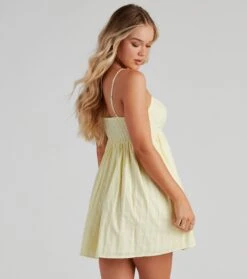 Windsor. Socialite Linen Babydoll Dress -Specialtycookwareus 05101 1535 3