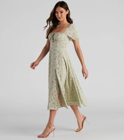 Windsor. Breezy Weekend Vibes Floral Dress -Specialtycookwareus 05101 1598 3