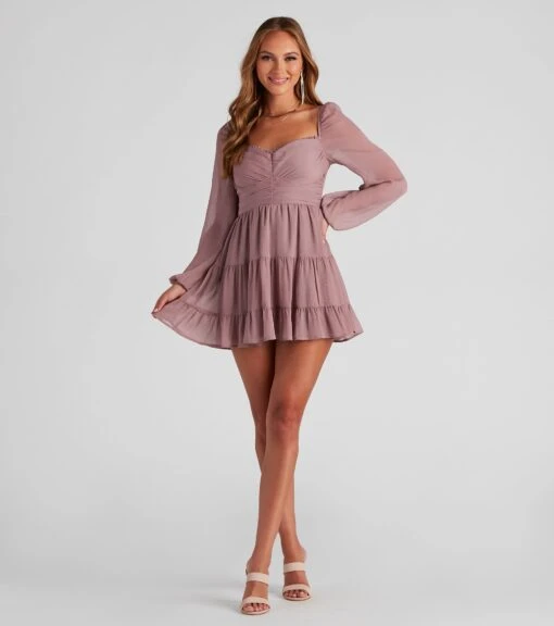 Windsor. Effortless Muse Chiffon Skater Dress -Specialtycookwareus 05101 1650 3 9830b6d3 1a97 4bf0 bc01 288886de892f