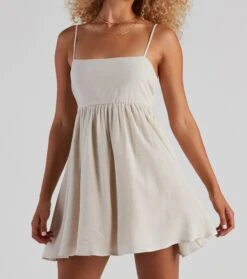 Windsor. Twirl All Day Linen Skater Dress -Specialtycookwareus 05101 1667 4 1