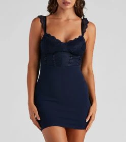 Windsor. Lace Setter Corset Crepe Dress -Specialtycookwareus 05101 1680 4 80024818 13aa 45e2 b937 0f9e17576791