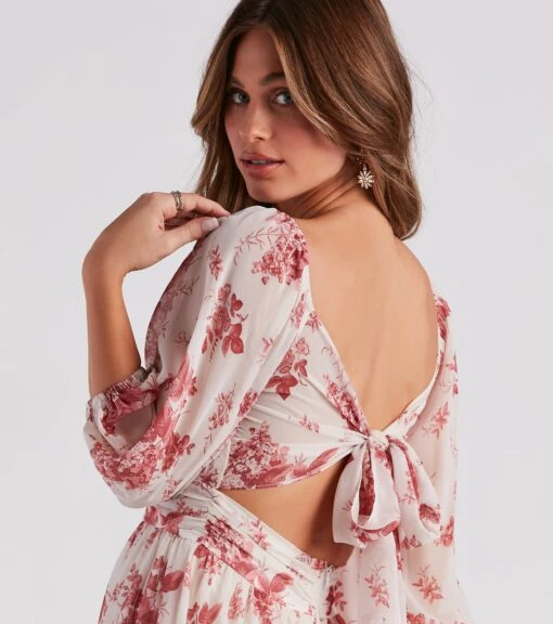 Windsor. Sunday Girl Floral Chiffon Skater Dress -Specialtycookwareus 05101 1706 4 f5b97e1c c5db 439f a5f3 b83feb04f004