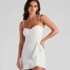 Windsor. Flirty Moves Ruffle Detail Mini Dress -Specialtycookwareus 05101 1775 3 267af80f b02d 4c7a a7aa 4d80e6a53d11