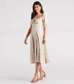 Windsor. Breezy Weekend Vibes Floral Dress -Specialtycookwareus 05101 1845 3