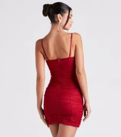 Windsor. Glitter The Night Mesh Short Dress -Specialtycookwareus 05101 1880 2