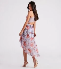 Windsor. Sugar And Spice Floral High-Low Dress -Specialtycookwareus 05101 1968 2
