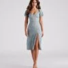 Windsor. Sweet As Can Be Lace Midi Dress -Specialtycookwareus 05101 2020 1