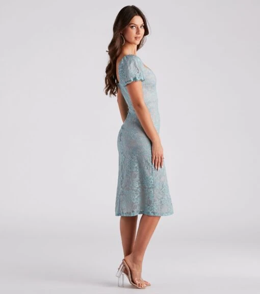 Windsor. Sweet As Can Be Lace Midi Dress -Specialtycookwareus 05101 2020 2