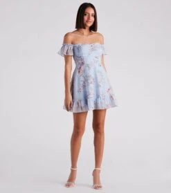 Windsor. Easy Breezy In Floral Chiffon Dress -Specialtycookwareus 05101 2052 3