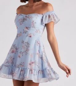 Windsor. Easy Breezy In Floral Chiffon Dress -Specialtycookwareus 05101 2052 4