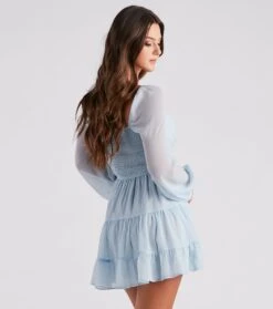Windsor. Effortless Muse Chiffon Skater Dress -Specialtycookwareus 05101 2073 2