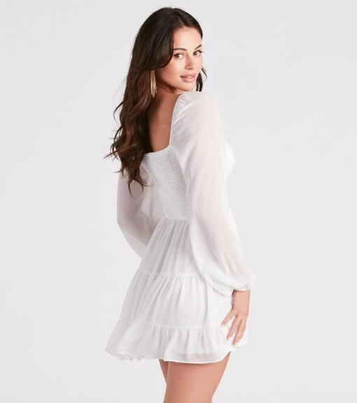 Windsor. Effortless Muse Chiffon Skater Dress -Specialtycookwareus 05101 2074 2