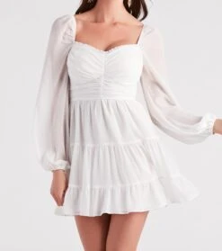 Windsor. Effortless Muse Chiffon Skater Dress -Specialtycookwareus 05101 2074 4