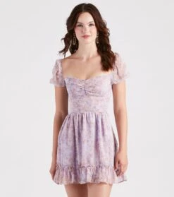 Windsor. Sweet Spring Vibes Floral Skater Dress -Specialtycookwareus 05101 2088 1