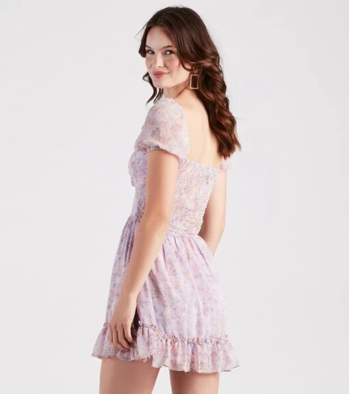 Windsor. Sweet Spring Vibes Floral Skater Dress -Specialtycookwareus 05101 2088 2