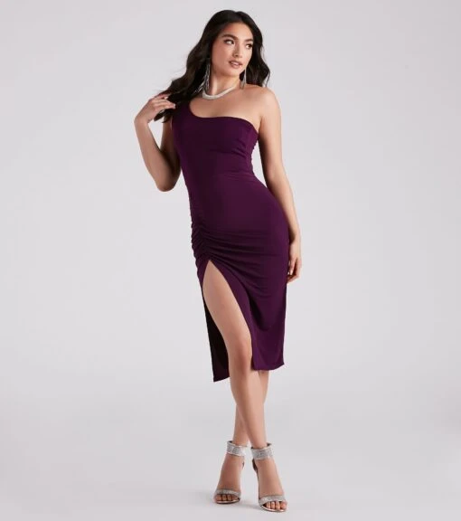 Windsor. The One For You Slit Midi Dress -Specialtycookwareus 05101 2090 1