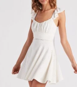 Windsor. Made You Flirt Lace Skater Dress -Specialtycookwareus 05101 2155 4