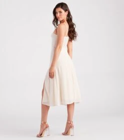 Windsor. Chic Flowy Chiffon Midi Dress -Specialtycookwareus 05101 2187 2