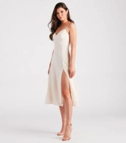 Windsor. Chic Flowy Chiffon Midi Dress -Specialtycookwareus 05101 2187 3