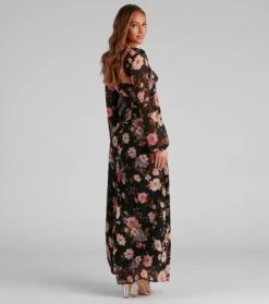 Windsor. Swept Away Floral Chiffon Maxi Dress -Specialtycookwareus 05101 2215 2 3d8d9c63 8a0a 4229 a02d ac25828f9b16