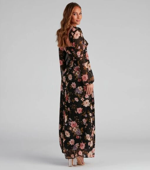 Windsor. Swept Away Floral Chiffon Maxi Dress -Specialtycookwareus 05101 2215 2 3d8d9c63 8a0a 4229 a02d ac25828f9b16