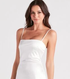 Windsor. Day Glow Satin A-Line Short Dress -Specialtycookwareus 05101 2344 4 2fa47faf 301e 41f4 b5b8 59d7f7d1aeae
