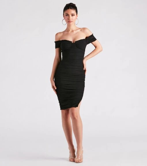 Windsor. Sweet And Sultry Vibes Mesh Midi Dress -Specialtycookwareus 05101 2367 1
