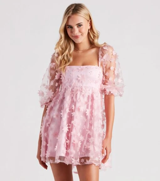 Windsor. Sunshine Daisy Flower Mesh Skater Dress -Specialtycookwareus 05101 2409 1 9da66360 7d03 4db1 b710 9eb26cec68c6 1