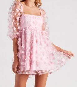 Windsor. Sunshine Daisy Flower Mesh Skater Dress -Specialtycookwareus 05101 2409 4 70329a77 589a 4cca af80 6cf05069226b 1