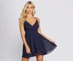 Windsor. Chiffon Flow Skater Dress -Specialtycookwareus 05101 8318 2 22c56594 3f73 46ea 8a31 618e499a7e43