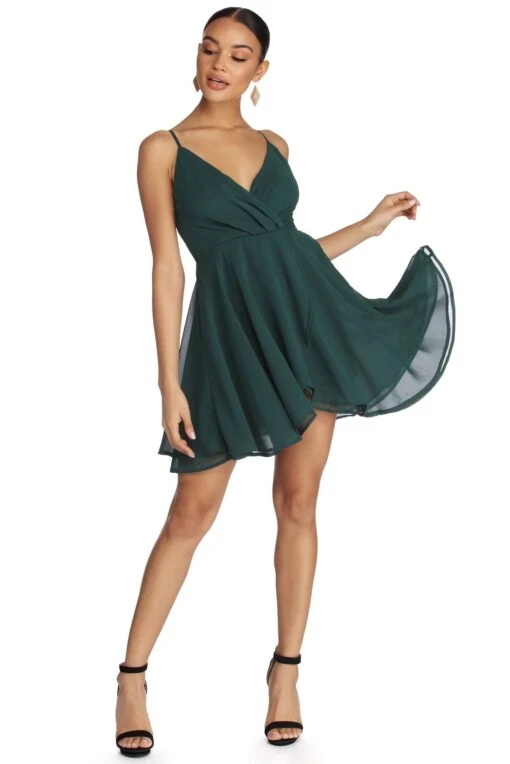 Windsor. Chiffon Flow Skater Dress -Specialtycookwareus 05101 8320 2 644846c5 c730 4ac4 bd74 bfa22a14f6d9