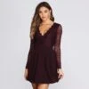 Windsor. Secret Obsession Lace Skater Dress -Specialtycookwareus 05101 8648 2