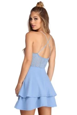 Windsor. Layered In Lace Skater Dress -Specialtycookwareus 05101 8798 3