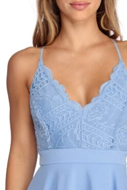 Windsor. Layered In Lace Skater Dress -Specialtycookwareus 05101 8798 4