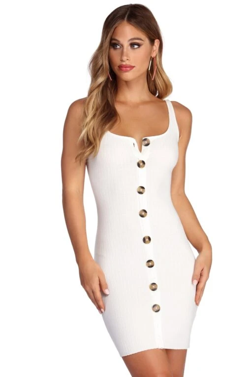 Windsor. Such A Beauty Button Down Dress -Specialtycookwareus 05102 0025 1